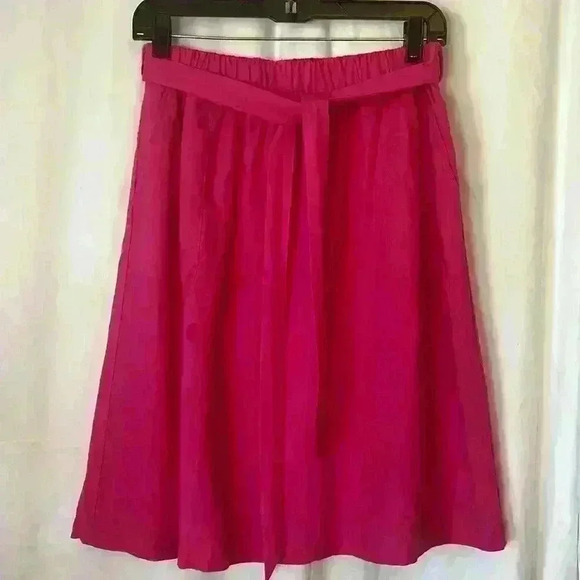 J.Crew Linen Skirt - Picture 1 of 6